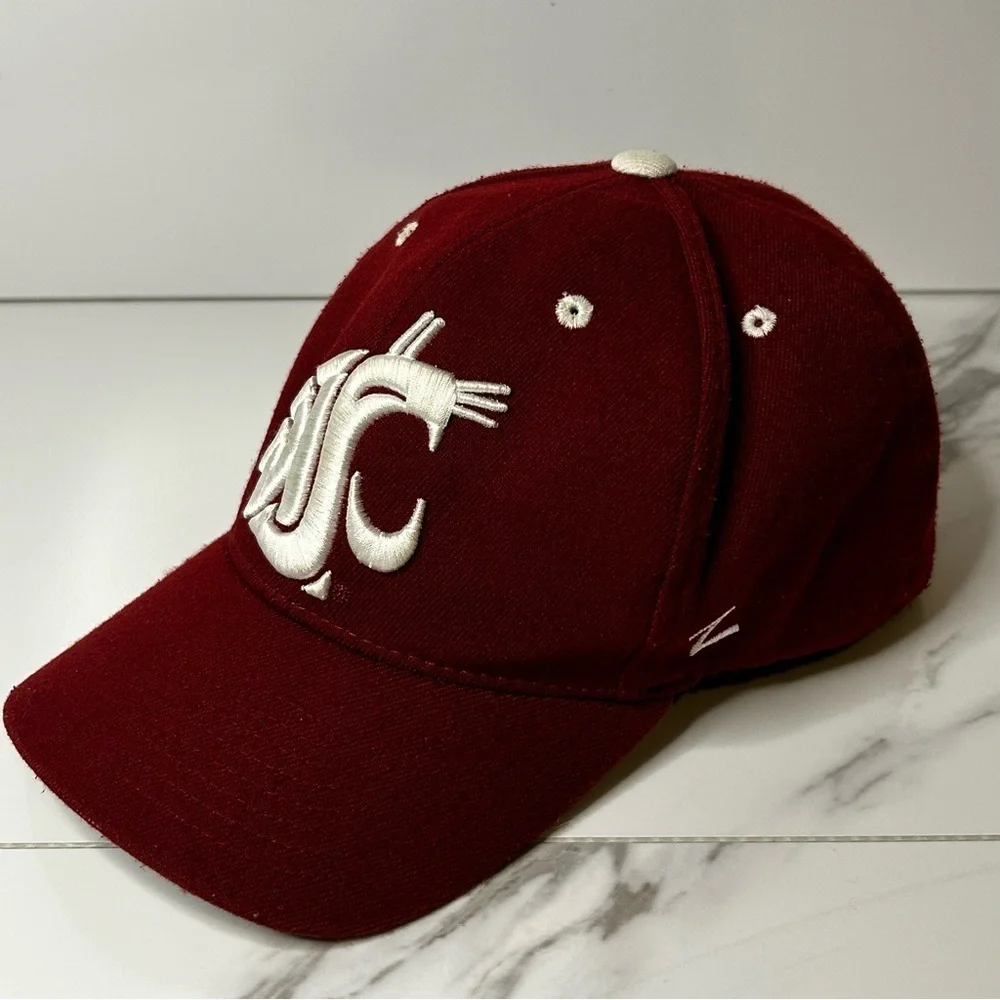 Washington State Cougars Red Baseball Cap